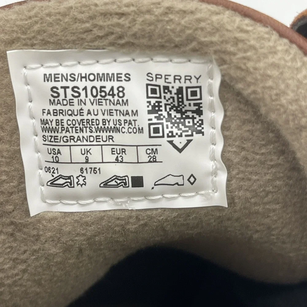 Sperry men size